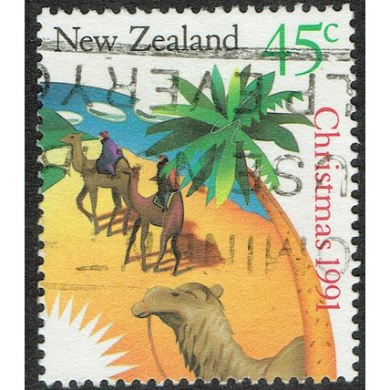 New Zealand 1991 Christmas 45c Multicoloured SG1629 GU