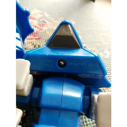 McDonalds Happy Meal, Toy Triceratops, Blue, Two