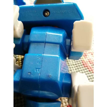 McDonalds Happy Meal, Toy Triceratops, Blue, Two