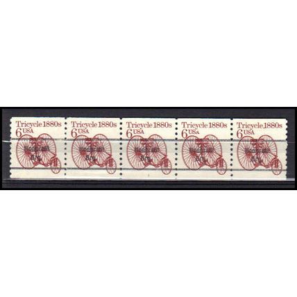 2126a 6c Tricycle Very Fine MNH Dry Gum PNC 1/5 AA0327