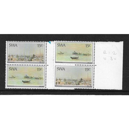 SouthWestAfrica.Otto Schroder set of 4.Umounted Mint.May21f
