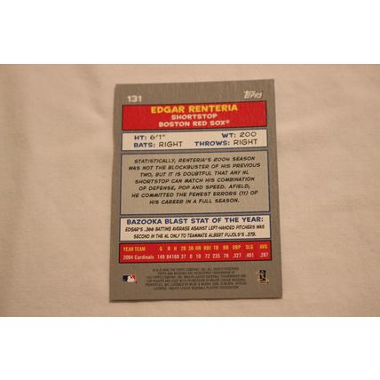 Edgar Renteria 2005 Bazooka MINI NO. 131