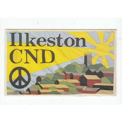 Ilkeston CND Campaign for Nuclear Disarmament Postcard 1983