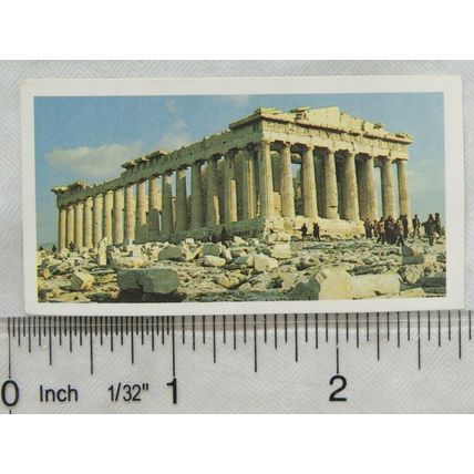 1984 Brooke Bond Features of the World 35 Parthenon Greece