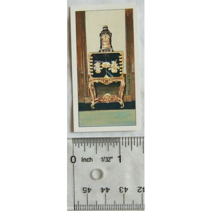 1966 collectors card Longleat House, No. 18 Cabinet in Bedroom Corridor