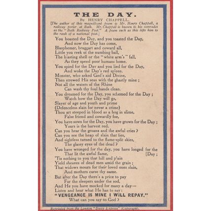 Judgement Day Of Reckoning Christian Fear Postcard