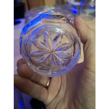Cut Glass Pot