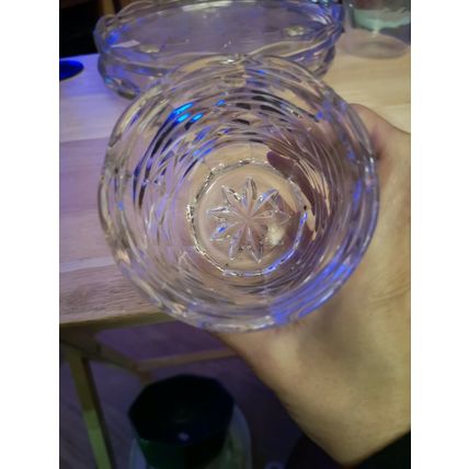 Cut Glass Pot