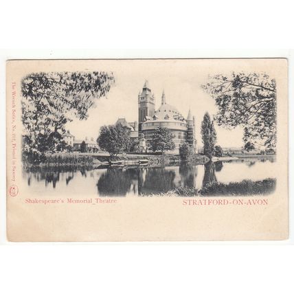 Shakespeare''s Memorial Theatre Stratford-on-Avon Postcard The Wrench Series 212