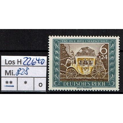 Los H22640: Deutsches Reich Mi. 828 **