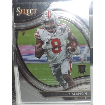 2021 Chronicles DP TREY SERMON (49ers) Select Rookie Card #255