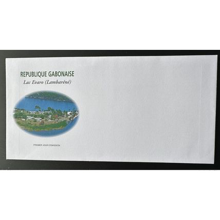 Gabon 2005 Mi. 1679 FDC non confectionnée Lac Evaro Lambaréné RARE