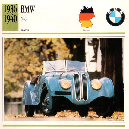 Collectors Club Classic Cars. BMW 328