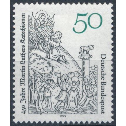 450th Anniv Publication Luther's Catechisms- West Germany 1979 - MNH - MiNr 1016