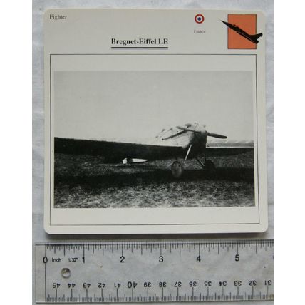 Breguet - Eiffel LE - France - Fighter - Collectors Club Card