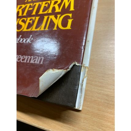 1982 1ST EDITION "MARITAL CRISIS & SHORT-TERM COUNSELING" USA HARDBACK BOOK (P5)