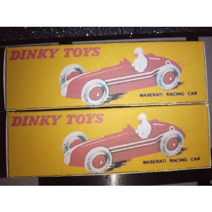 Dinky No23N Maserati Racing Car - Replica / Repro Box