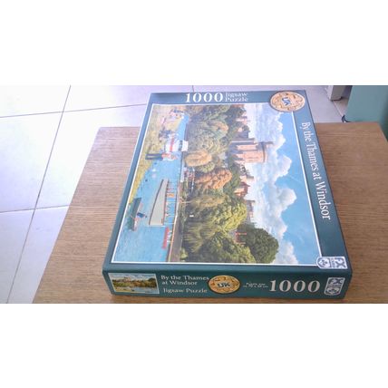 BY THE THAMES AT WINDSOR Jigsaw Puzzle (1000 Piece) FX Schmid (2020)