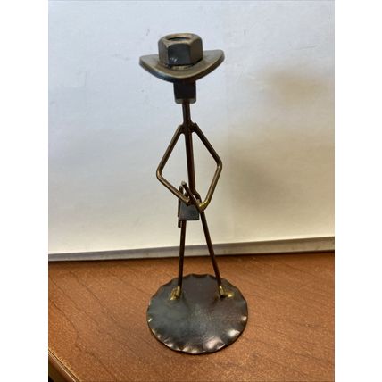 Rock Creek Metal Craft Sculpture The Patrolman 5” Tall Handmade