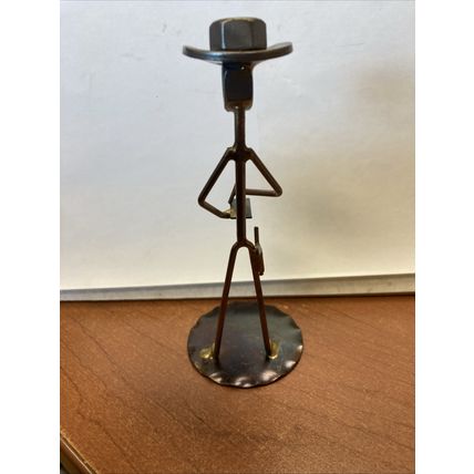 Rock Creek Metal Craft Sculpture The Patrolman 5” Tall Handmade
