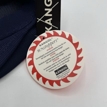 Kangol Lg Navy Sunstopper Cap ‘G’ Emblem Cumbria England NWT
