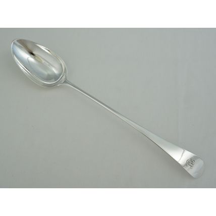 12" Basting Spoon, Old English Pattern, Peter & Ann Bateman, London 1794, 303mm