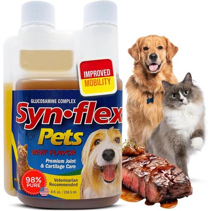 Concentrated Liquid Glucosamine for Dogs & Cats with Chondroitin: 1500Mg High Po