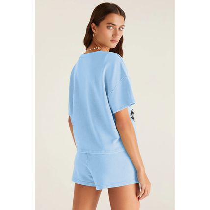 Myosotis Game Day No.1 Cheer Graphic V Neck Short Set
