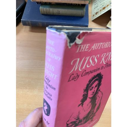 1960 1ST EDITION "THE AUTOBIOGRAPHY OF MISS KNIGHT" HARDBACK BOOK (P4)