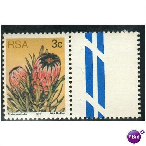 South Africa 1977 - SG 416 - 3c P. neriifolia MNH - 3