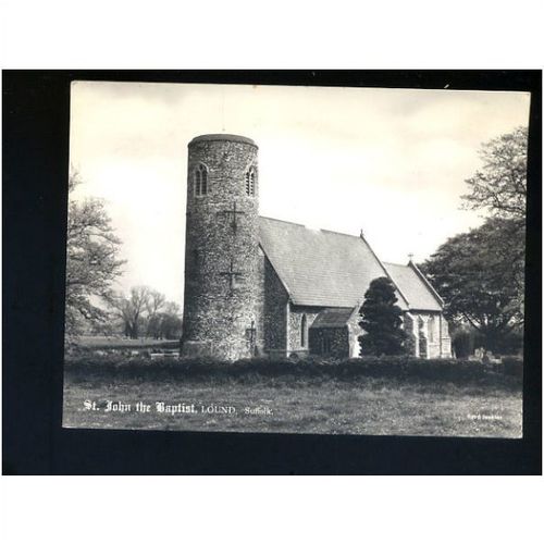 Suffolk LOUND St John The Baptist Church Postcard by Ford Jenkins (a)