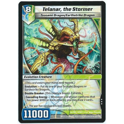 Kaijudo - Invasion Earth - #66/80 - Telanar, the Stormer