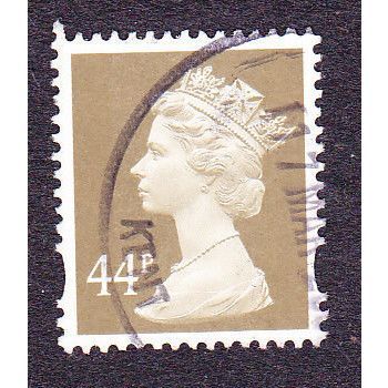 1993-2011 Machin 44p Grey Brown, (Phot - De La Rue) Two Bands. Fine Used