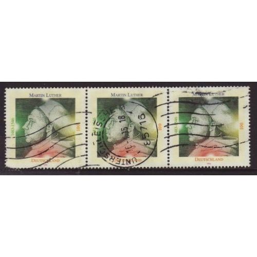 Germany 1996 SG 2695 Used - Strip of 3 (C-921)