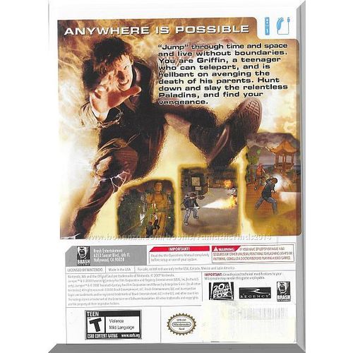 Nintendo Wii - Jumper: Griffin's Story (2008) *Brand New & Factory Sealed Title*