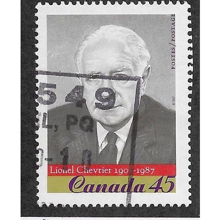 CAN 1997 45c 'FEDERAL POLITICIANS- CHEVRIER' FINE USED (EBID71-512)