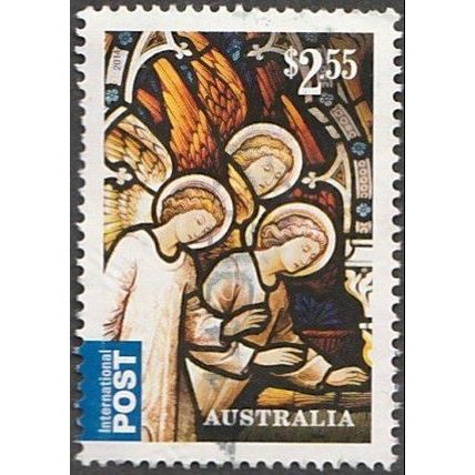 Australia 2014 Christmas $2.55 Value. Angels. (i) Very Fine Used