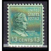 818 13c Millard Fillmore Fine MNH B0616