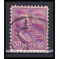 Used 831 50c Howard Taft Fine Plus KA5686