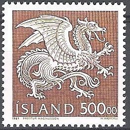 Island 1989 Michel 703 Neuf ** Cote (2013) 20.00 Euro Armoirie