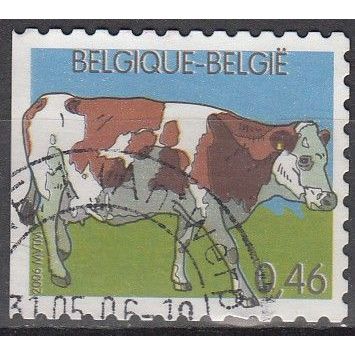 Belgique 2006 Michel 3533 O Cote (2008) 1.30 € Vache Cachet rond
