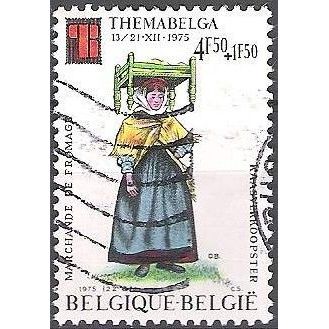 Belgique 1975 Michel 1841 O Cote (2008) 0.40 € Marchande de fromages Cachet rond