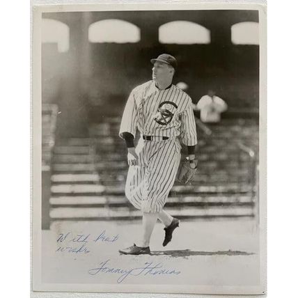 Tommy Thomas (d. 1988) Signed Autographed Vintage 8x10 Photo Chicago White Sox