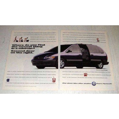 1996 Plymouth Grand Voyager Ad - Second Door