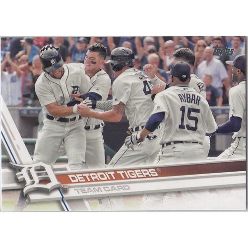 2017 Topps Series 1 & 2 Detroit Tigers team set with Updates- 29 cards