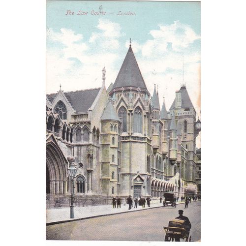The Law Courts London Postcard (LN76372)