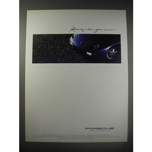 1990 Porsche Cars Ad - Ready when you are
