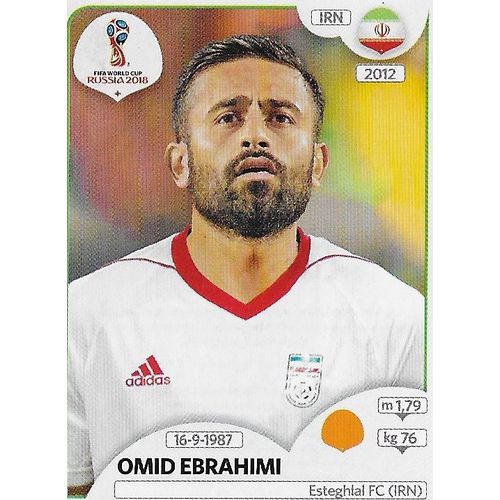 Panini's FIFA World Cup Russia 2018 Stickers: No.182 - Ebrahimi