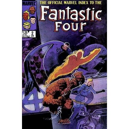 Fantastic Four (Vol 1) Official Marvel Index to # 002 NM MODERN AGE COMICS