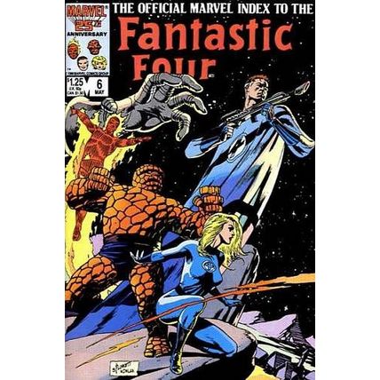 Fantastic Four (Vol 1) Official Marvel Index to # 006 VFN- AMERICAN COMICS